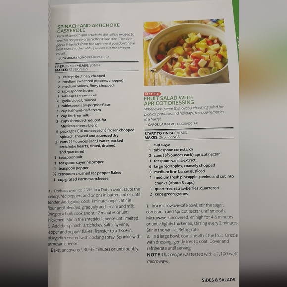 Taste of Home New Church Supper Cookbook Collection of Recipes for Get Togethers - Picture 10 of 11